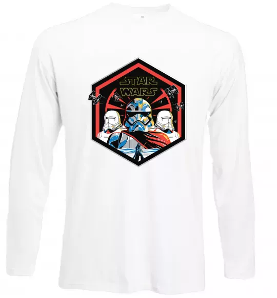 Лонгслив Hexagon Star Wars Белый фото