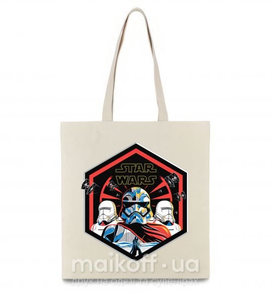 Эко-сумка Hexagon Star Wars Бежевый фото