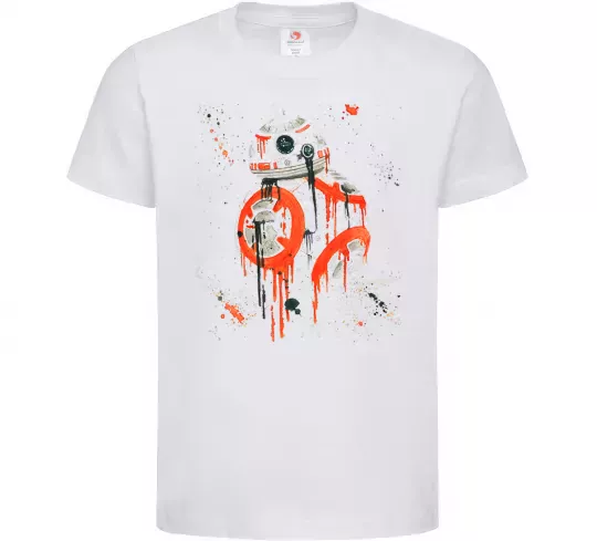 Детская футболка BB-8 Белый фото