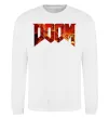 Світшот DOOM logo Білий фото