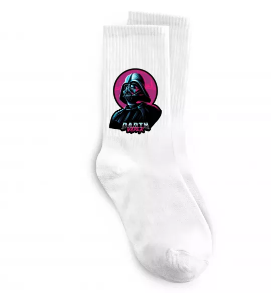 Шкарпетки Darth Vader star Білий фото