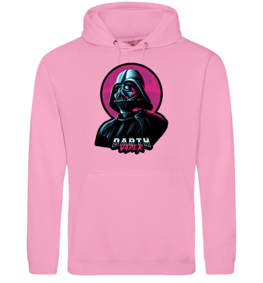 Чоловіча толстовка (худі) Darth Vader star Рожевий фото