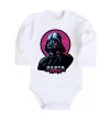 Дитячий бодік Darth Vader star Білий фото