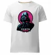 Мужская премиум футболка Darth Vader star Белый фото