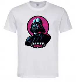 Мужская футболка Darth Vader star Белый фото