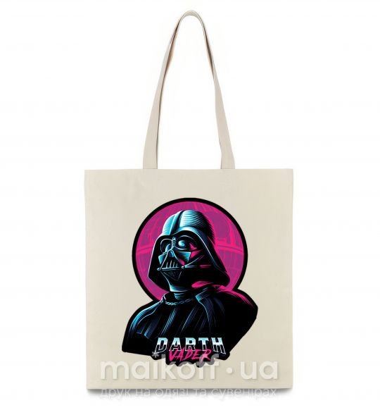 Еко-сумка Darth Vader star Бежевий фото