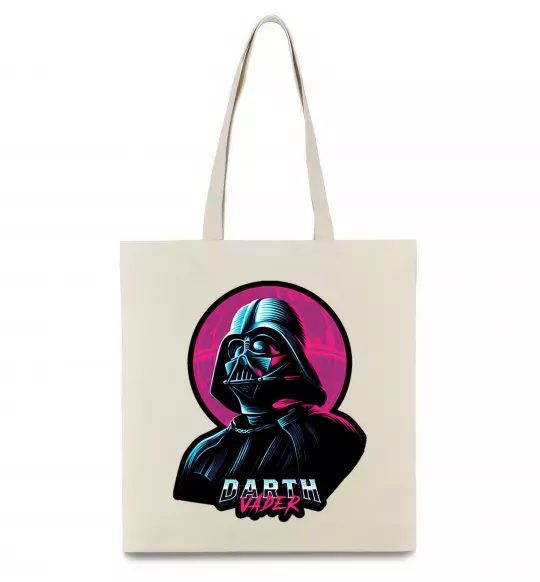 Еко-сумка Darth Vader star Бежевий фото