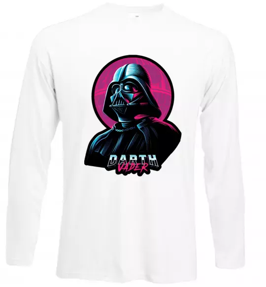 Лонгслив Darth Vader star Белый фото