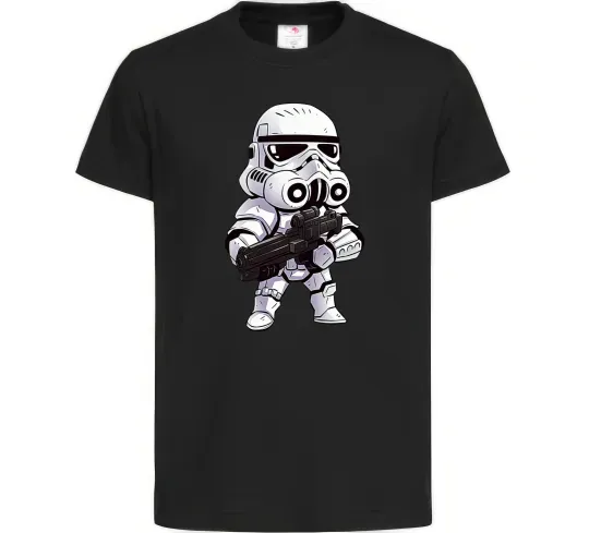 Дитяча футболка Штурмовичок Чорний фото