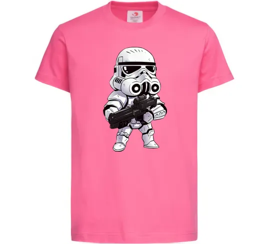 Дитяча футболка Штурмовичок Яскраво-рожевий фото