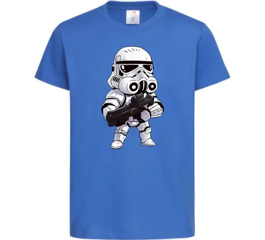 Дитяча футболка Штурмовичок Яскраво-синій фото