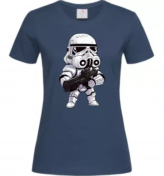 Жіноча футболка Штурмовичок Темно-синій фото