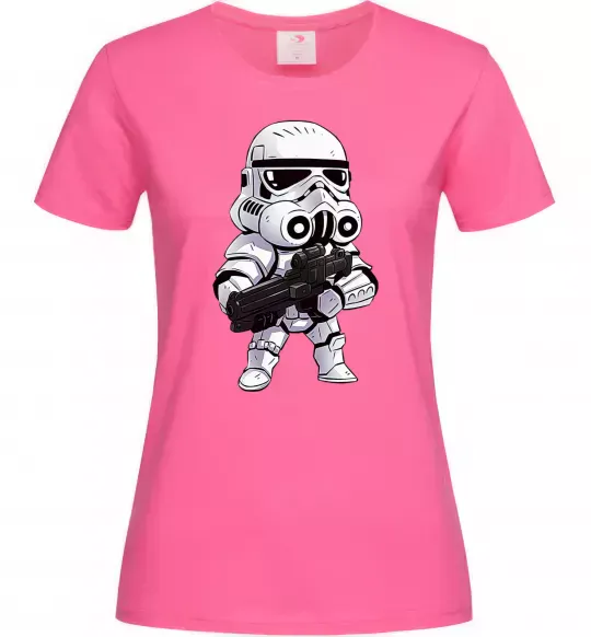 Жіноча футболка Штурмовичок Яскраво-рожевий фото