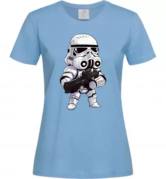 Жіноча футболка Штурмовичок Блакитний фото