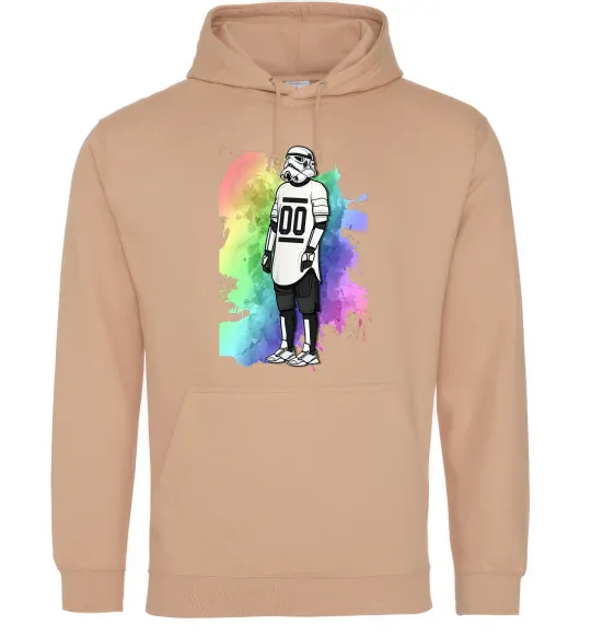 Чоловіча толстовка (худі) Штурмовик бризки Пісочний фото