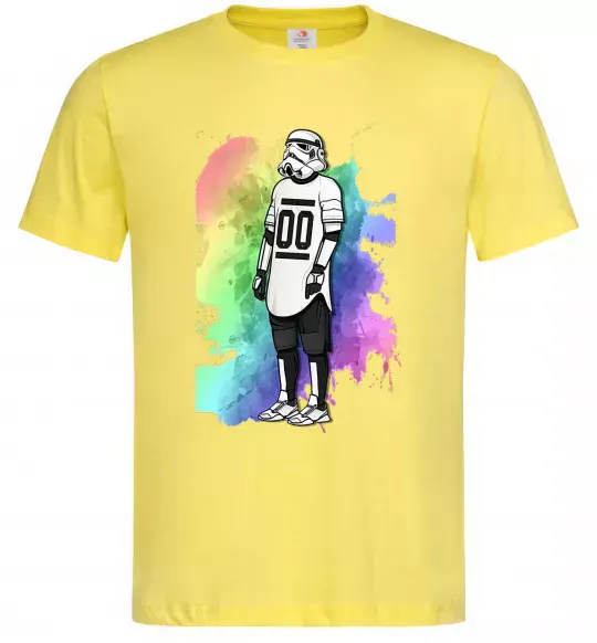 Мужская футболка Штурмовик бризки Лимонный фото