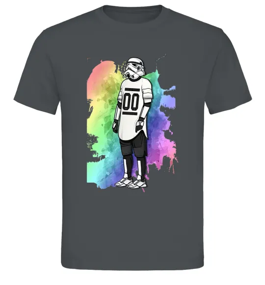 Мужская футболка Штурмовик бризки Графит фото