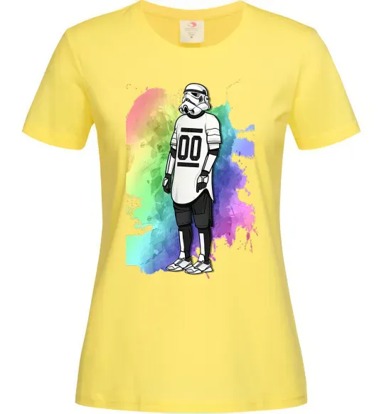 Жіноча футболка Штурмовик бризки Лимонний фото