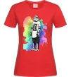 Жіноча футболка Штурмовик бризки Червоний Жіноча футболка Штурмовик бризки Червоний фото