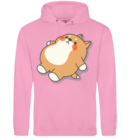 Женская толстовка (худи) Хаскі засумував Розовый фото