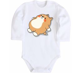 Дитячий бодік Хаскі засумував