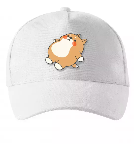 Кепка Хаскі засумував Білий фото