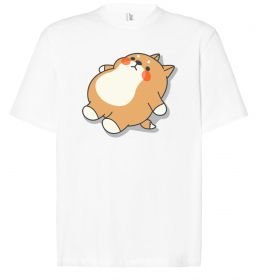 Футболка Оверсайз Хаскі засумував