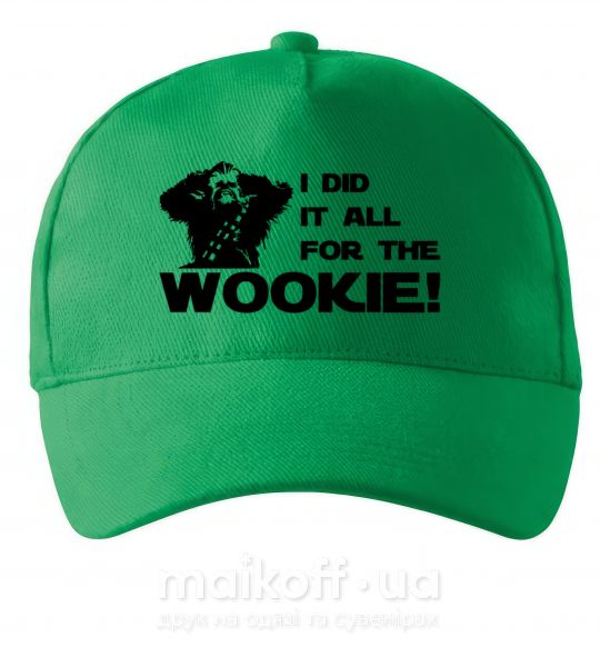 Кепка I did it all for the wookie Зелений фото
