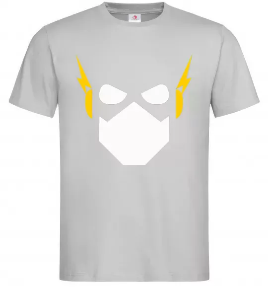 Мужская футболка Flash minimal Серый фото