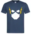 Мужская футболка Flash minimal Темно-синий фото