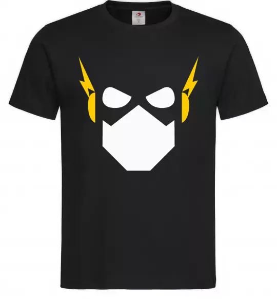 Мужская футболка Flash minimal Черный фото