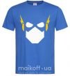 Мужская футболка Flash minimal Ярко-синий фото