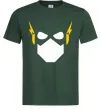 Мужская футболка Flash minimal Темно-зеленый фото