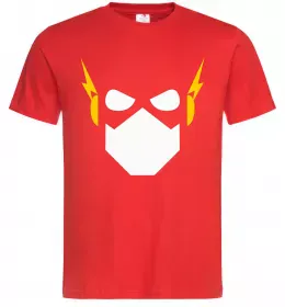 Чоловіча футболка Flash minimal Червоний фото