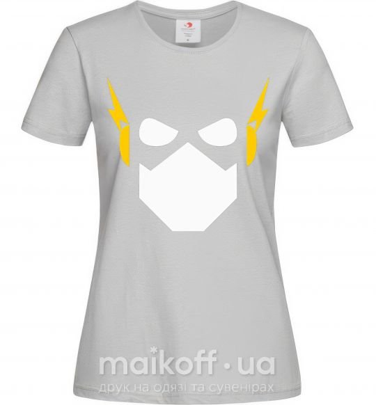 Женская футболка Flash minimal Серый фото
