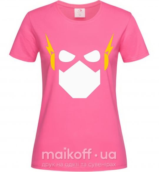 Женская футболка Flash minimal Ярко-розовый фото