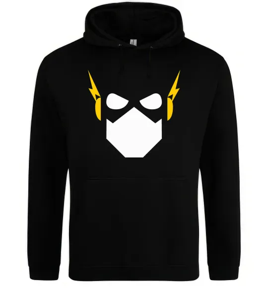 Женская толстовка (худи) Flash minimal Черный фото