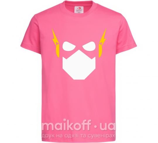 Детская футболка Flash minimal Ярко-розовый фото