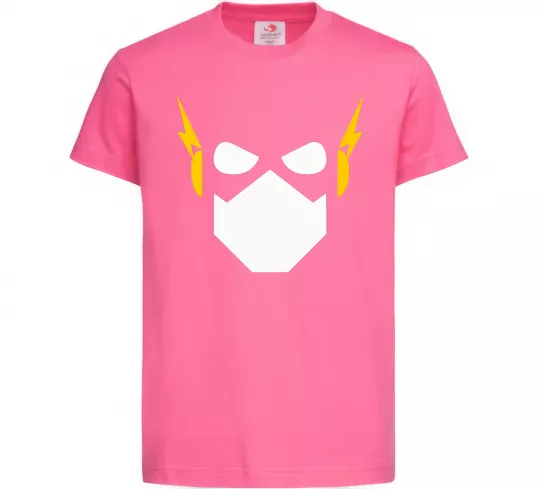 Дитяча футболка Flash minimal Яскраво-рожевий фото