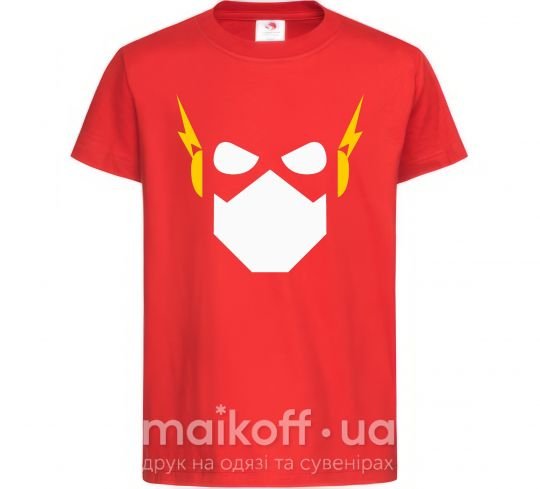 Детская футболка Flash minimal Красный фото