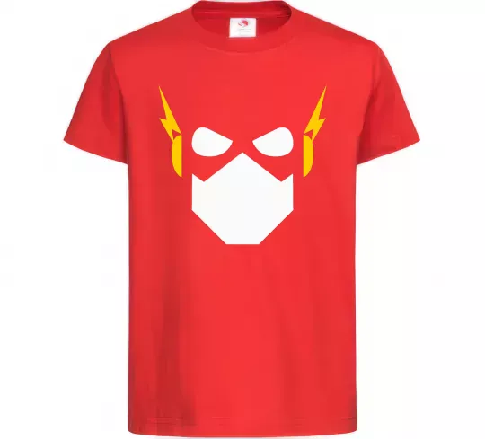 Дитяча футболка Flash minimal Червоний фото