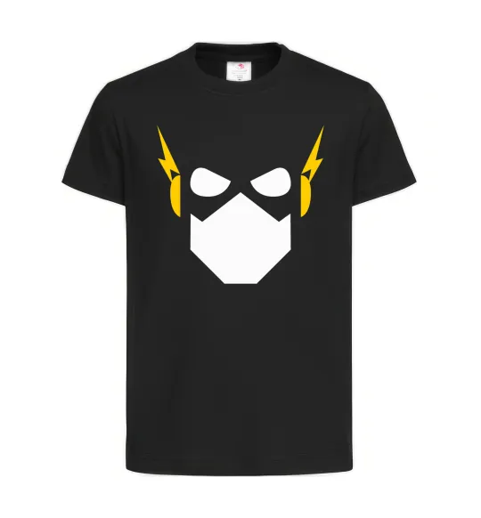 Дитяча футболка Flash minimal Чорний фото