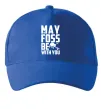 Кепка May the foss be with you Яскраво-синій Кепка May the foss be with you Яскраво-синій фото