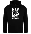 Жіноча толстовка (худі) May the foss be with you Чорний Жіноча толстовка (худі) May the foss be with you Чорний фото