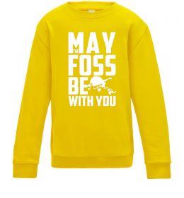 Дитячий світшот May the foss be with you