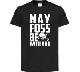 Дитяча футболка May the foss be with you