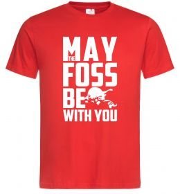 Мужская футболка May the foss be with you