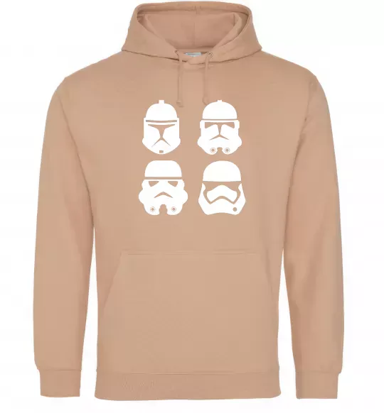 Женская толстовка (худи) Штурмовики еволюція Песочный фото