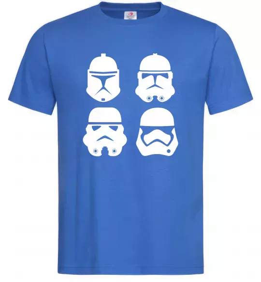 Мужская футболка Штурмовики еволюція Ярко-синий фото