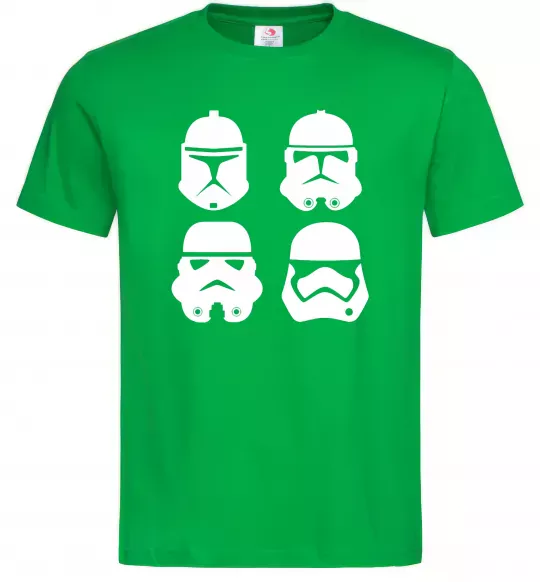 Мужская футболка Штурмовики еволюція Зеленый фото